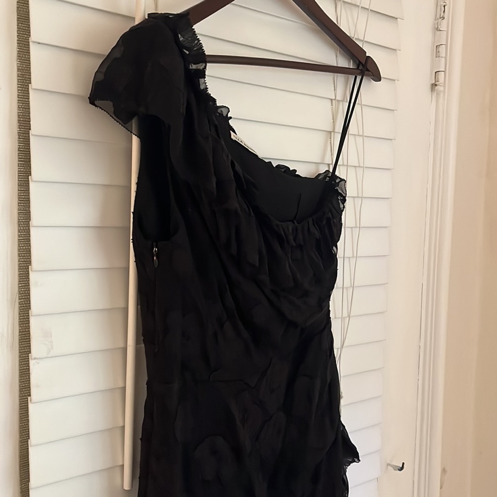 Ulla Johnson one shoulder black dress sz 2 - Picture 6 of 6